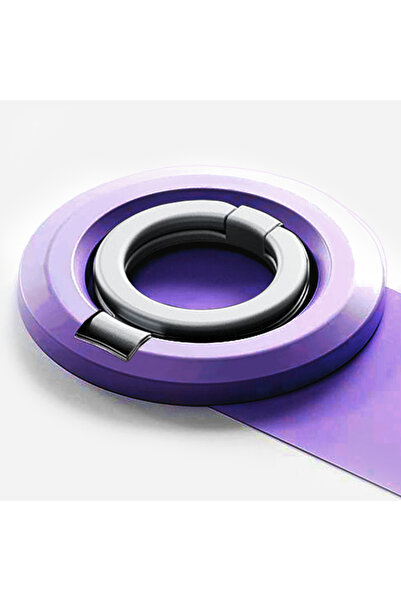 Choice4 PURPLE For Tablet Magnetic 3 Sections Ring Phone Handphone Stand tron...