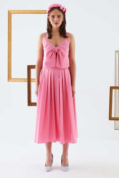 Roman Askılı Bluz Pembe Y2233003_038