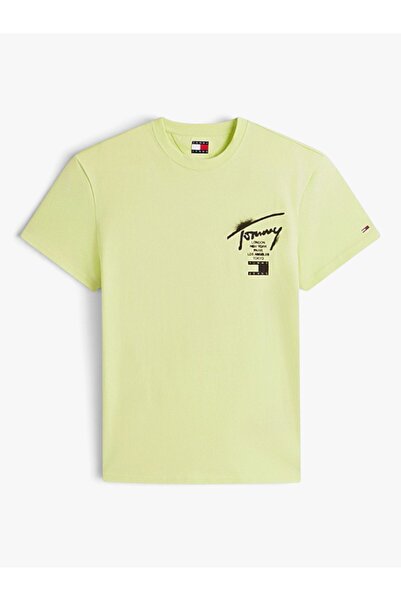 Tommy Hilfiger Erkek TJM REG CITY SIGN SS TEE EXT DM0DM22553-THLT3