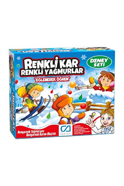 CA Games Colorful Snow Color Rain Experiment Set 5218