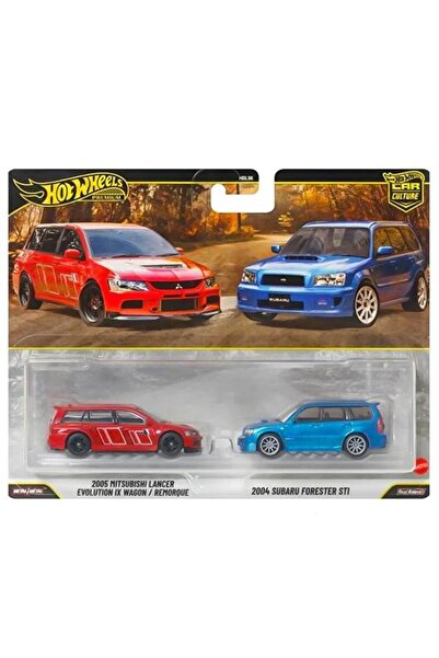 HOT WHEELS ® مجموعة من قطعتين من سيارات لعبة فاخرة من كار كولتشر، مناسبة لهوا...