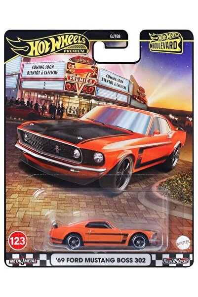 HOT WHEELS Premium Boulevard 69 Ford Mustang Boss 302 JBL20