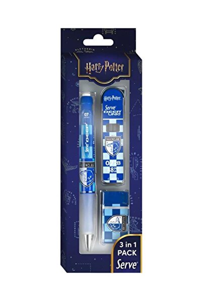 Serve Deep Checkered Harry Potter Ravenclaw Mechanical Versatil 0.7 Set of 3