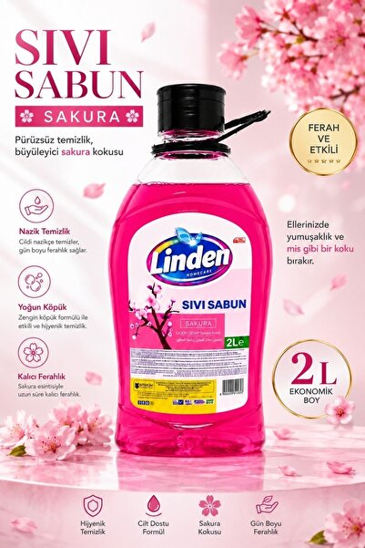 Linden Liquid Soap 2000 ml Sakura