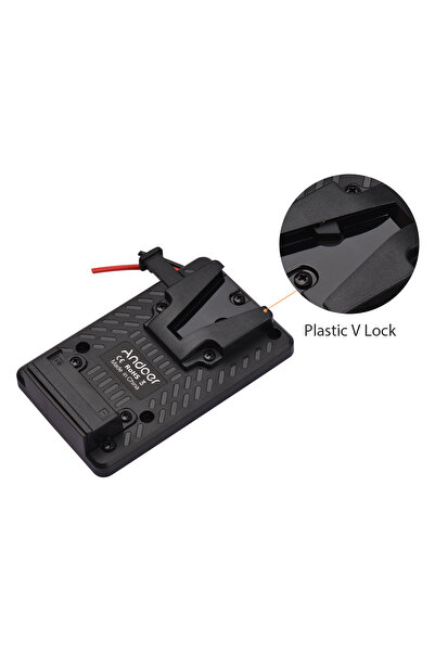 Choice Full Plastic Andoer Full Plastic V-lock Battery Back Pack Plate Adapte...