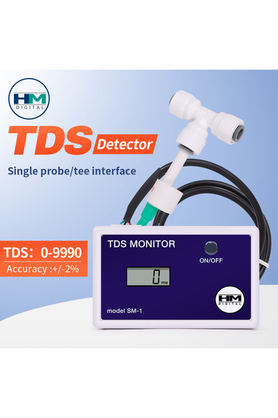 choice2 SM1 TDS Detector Online Water Quality Tester LCD Digital EC/TDS Meter...