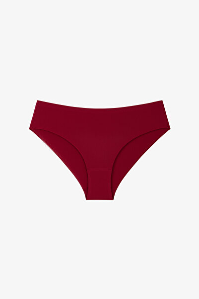 Penti Traceless Burgundy Fit Hipster Panties