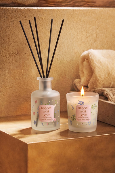 Rakle Bloom & Love Oda Kokusu ve Mum Seti 200 cc / 110 gr