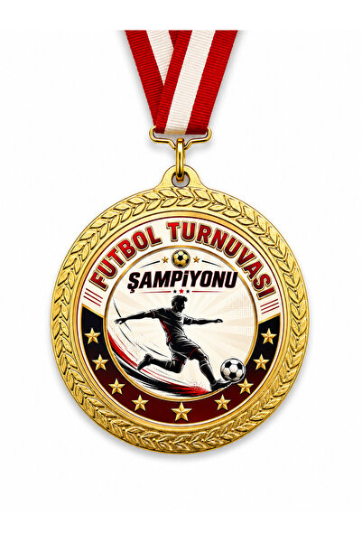 Genel Markalar Futbol Şampiyonu Madalyası - Dijital Baskılı 1. Kalite Madalya