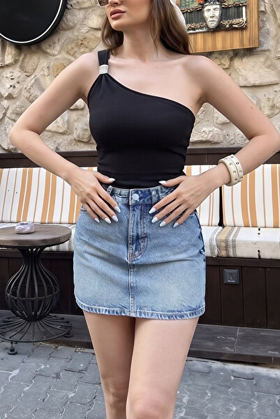 MODA DURAĞI ΜΠΛΟΥΖΑ NOVA TEK με ΑΞΕΣΟΥΑΡ ΜΟΝΟΥ ΩΜΟΥ Μαύρο