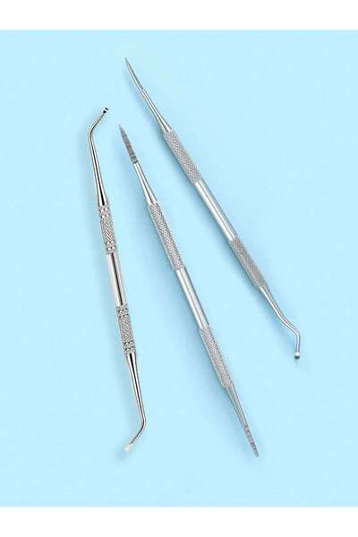choice2 A 3pcs Nail Stain Removal Tool, Multifunctional Nail File, Pedicure T...