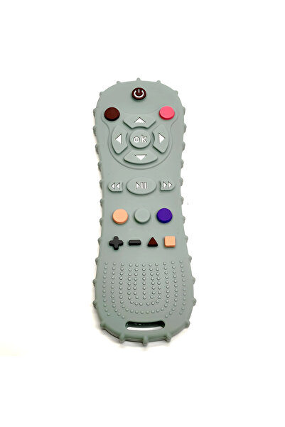Choice Green 1/3PCS Baby Remote Control Teether Silicone Baby Anti-Eating Glo...