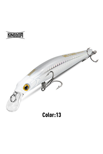 Choice35 KINGDOM 105mm 18.6g 9506-13 Kingdom Sinking Minnow Fishing Lures 60m...