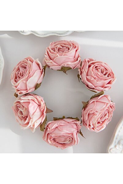 Choice 10PCS color12 Artificial Flower Burned Edge Rose Wedding Bridal Bouque...