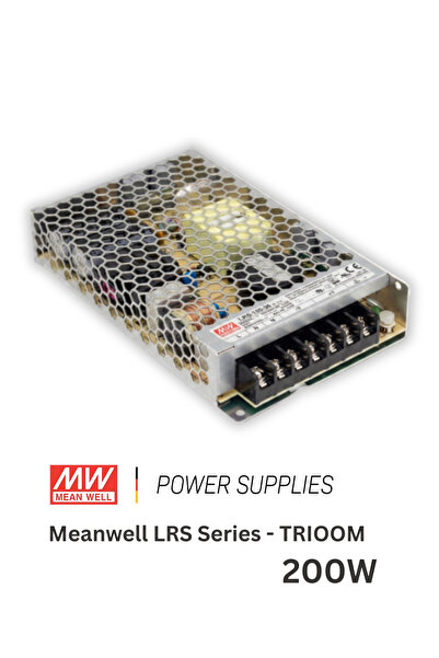 Meanwell LRS-200-12 (200w 17 Amper) SMPS Güç Kaynağı
