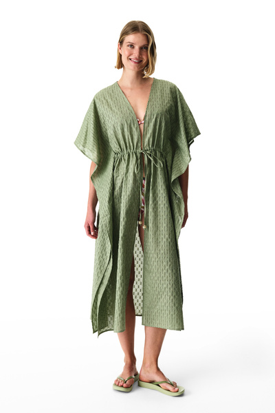 Penti Kimono verde Mei