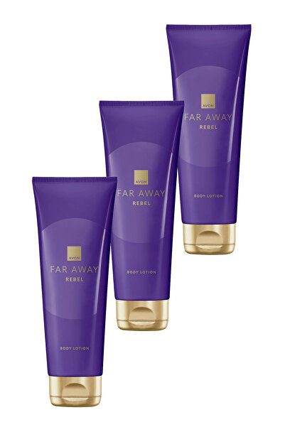 AVON Far Away Rebel 125 Ml Body Lotion - Set of Three