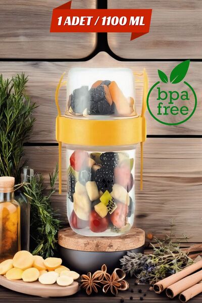 Open Home Concept 1 Pcs Yogurt Muesli Salad Fruit Storage Container with Lid ...