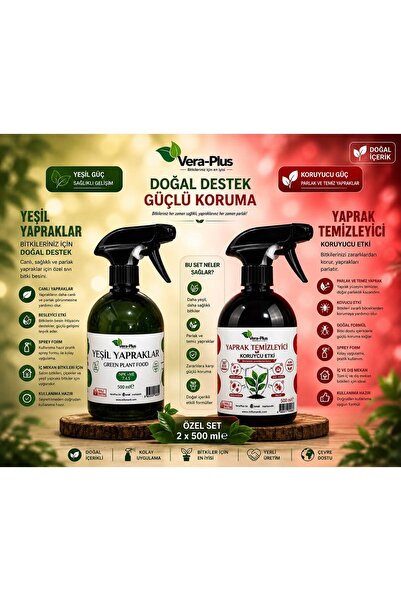 MF Botanik Doğal Parlaklık ve Koruma Seti - Vera-Neem ve Vera-Plus Bitki Bakı...
