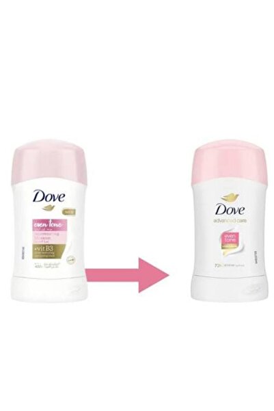 Dove مزيل العرق إيفن تون المجدد للبشرة، 40 غرام