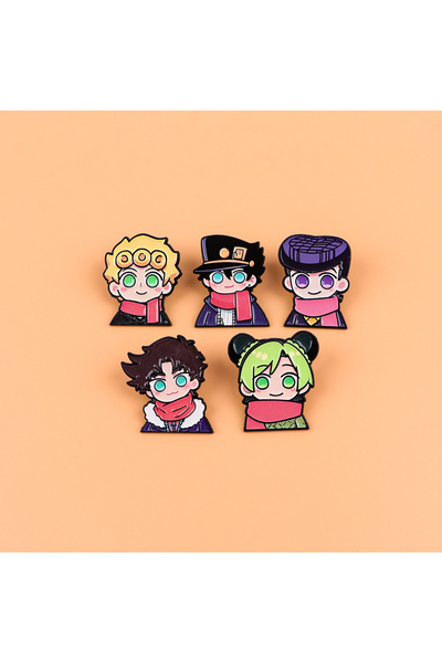 Choice4 6 1-5pcs/Set Adventure Boy Enamel Pin Anime Manga Badge Brooch Backpa...