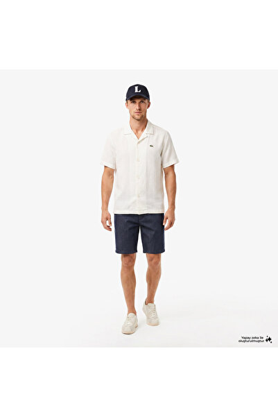 Lacoste Erkek Slim Fit Lacivert Bermuda Şort