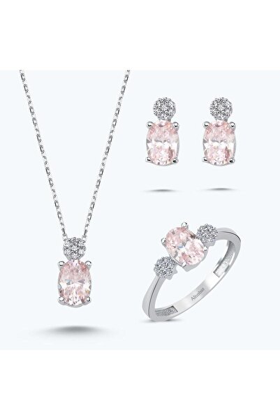 Altınbaş Altın İkili Oval Set