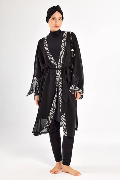 Adasea Jolie Long Sleeve Hijab Swimsuit