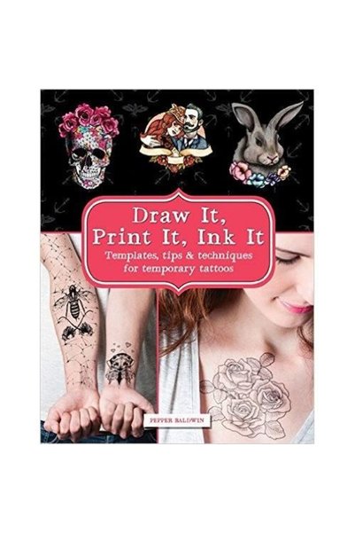 Mitchell Beazley Draw & Print Temporary Tattoos