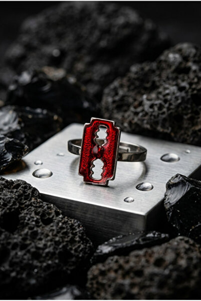 Begondio Dark Style Stylish and Modern Design Minimal Adjustable Women's Ring