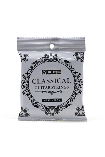 Choice MOGE MG43 028-043 Classical Guitar Strings Nylon Silver Jacketed Wire ...
