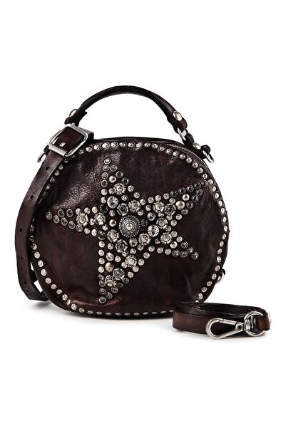 Campomaggi Kabelka Eufemia Mini Bag z pravej kože 18 cm