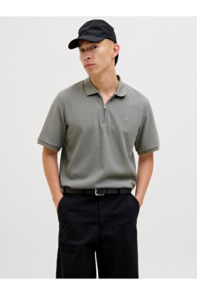 Jack & Jones Μονόχρωμο Πόλο Σερφάρι "