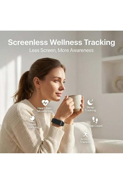 Loop Smart Fitness Band with Heart Rate, SpO2, Body Temperature, HRV, 30+ Spo...