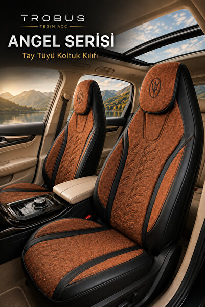 TROBUS Chery Tiggo 7 Pro 2023 ve Sonrası Uyumlu Angel Serisi Tay Tüyü Koltuk ...