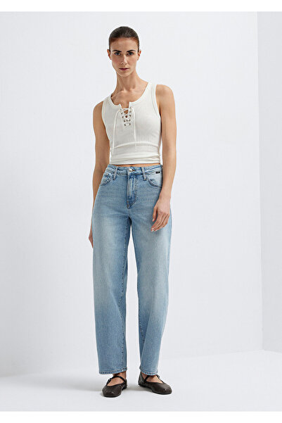 Mavi Leila Premium Blue Shaded Light Jean Trousers 1010600-A1573