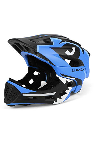 Choice Blue Kids Detachable Full Face Bike Helmet Children's Sports Child Cyc...