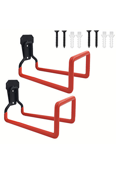 Choice 2Pcs-Orange 1/2 Pack Garden Hose Holder - Wall-Mounted Hose Hanger, He...