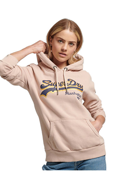SUPERDRY ΒΙΝΤΑΤΖ ΛΟΓΟΤΥΠΟ ΜΠΟΡΟΥ ΧΟΥΝΤ W2011457A-7UJ Ροζ Μ