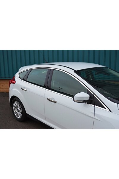 Universal Ford Focus 3 Cam Çıtası Kromu Nikelaj Komple 2012-2015 Hb