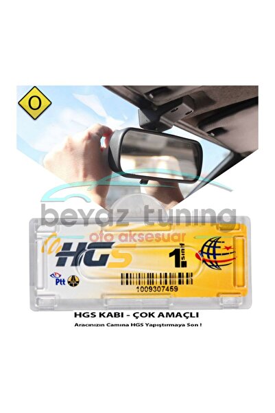 Universal Oto HGS Kabı - Çok Amaçlı Kap Kartvizitlik