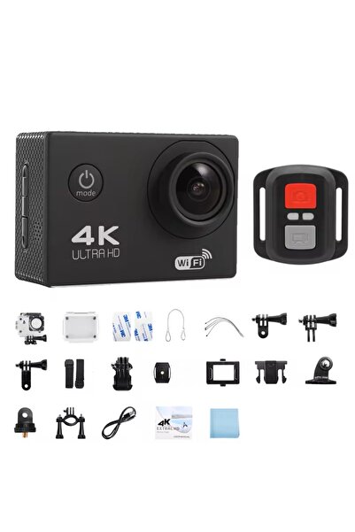 Choice1 black Action Camera Ultra HD 4K/30fps WiFi 2.0-inch 170D Underwater W...