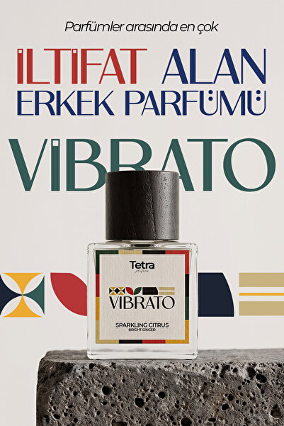 Vibrato | En Çok İltifat Alan Erkek Parfümü | 50 ML EDP