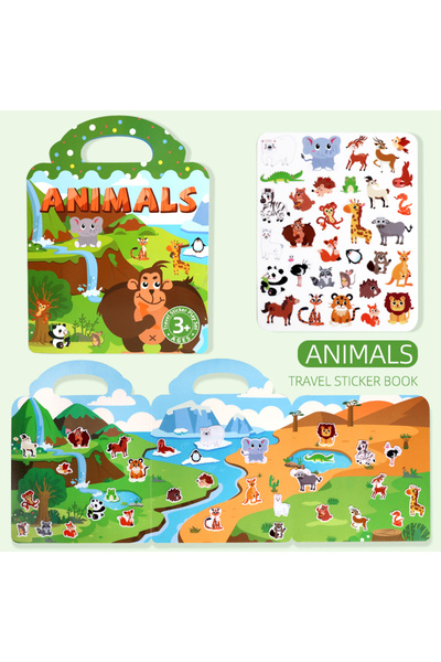 Choice Datgo Children Portable Quiet Busy Paste A Book DIY Reusable Sticker B...