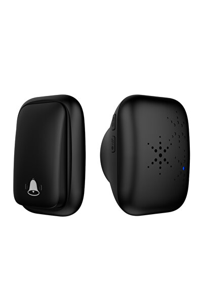 Choice16 EU Black 1 for 1 Lunzo No Battery Self Powered Wireless Doorbell US/...