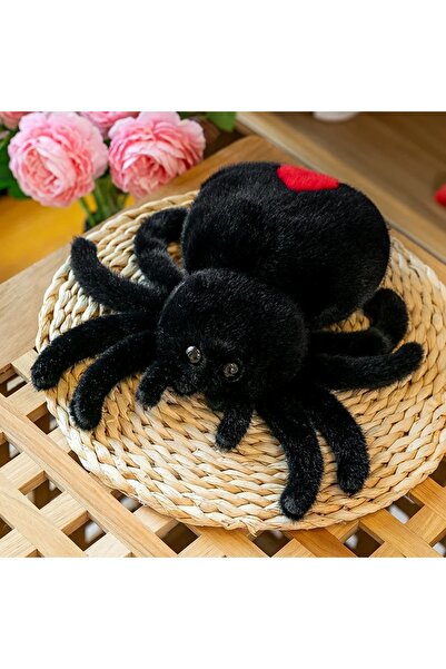 Choice black -Simulation Black Spider Jumping Spider Doll Crawling Pet Doll P...