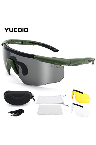 Choice YJ-ZS-M503-Green مجموعة جديدة من 3 عدسات نظارات الرماية التكتيكية للري...