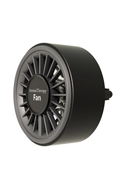 Choice Black SEAMETAL Car USB Fan Air Vent Ambient Light Cooling Fan Air Fres...