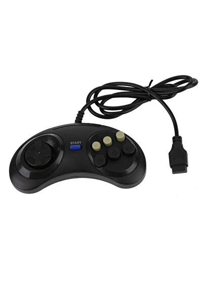 Choice أسود لوحدة تحكم الألعاب SEGA Genesis Megadrive لوحدة تحكم 16 بت بمقبض ...