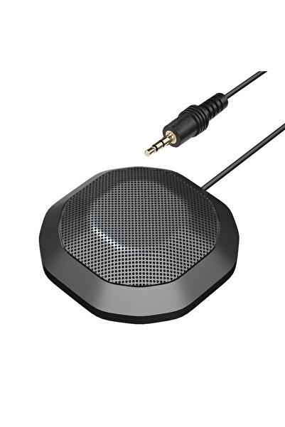 Choice1 3.5mm Computer Microphone 360° Omnidirectional High Sensitivity Deskt...